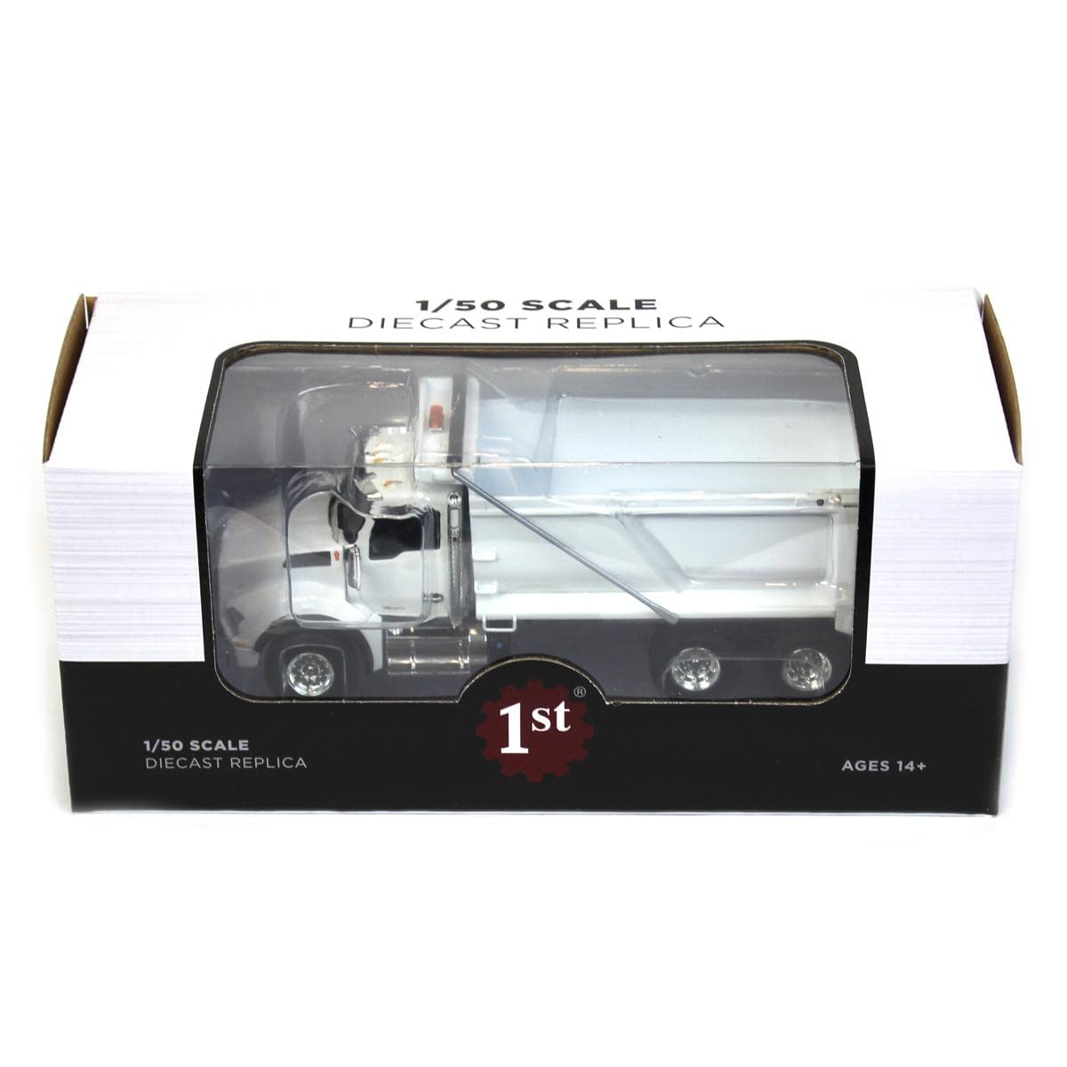 Amazon.com: First Gear Blanco: Camión volquete Kenworth T880